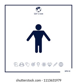 Man icon symbol