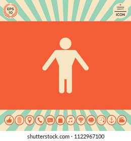 Man icon symbol