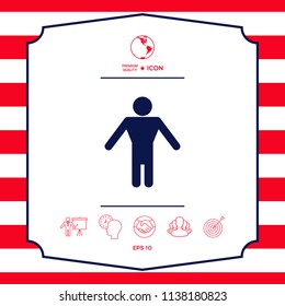 Man icon symbol