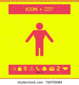 Man icon symbol