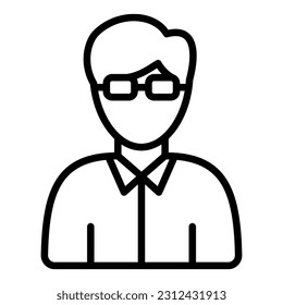 Icono del hombre con fondo transparente