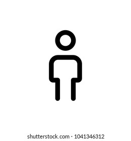 man icon vector