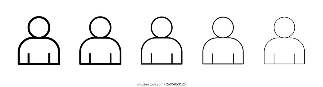 Ilustración de Arte vectorial de icono de hombre