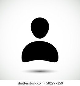 man icon, vector best flat icon, EPS