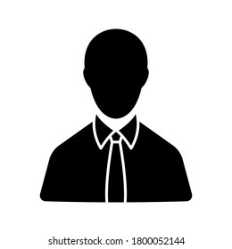 man icon vector. businessman icon.  Vector user icon, vector illustration