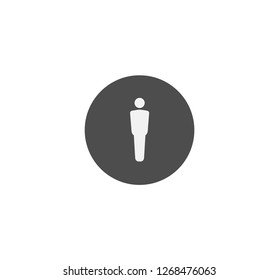 Man icon . Vector . EPS 10