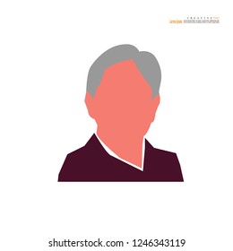 Man icon. vector illustration.