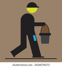 Man icon vector illustration eps 