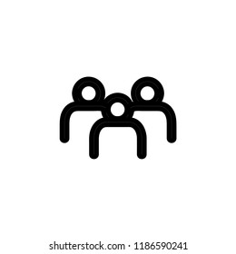 Man Icon Vector illustration, EPS10. 