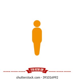 man icon vector illustration eps10.