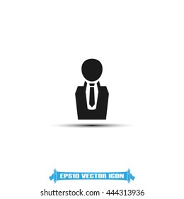 Man icon vector illustration eps10.