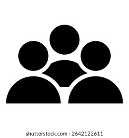 Man icon vector. People illustration sign. Team symbol. User web icon.