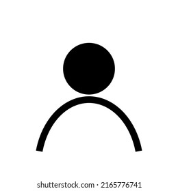 man Icon vector. Simple flat symbol. Perfect Black pictogram illustration Collection of modern trend concept design on white background. eps 10.