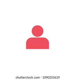 Man Icon Vector Template Design Illustration