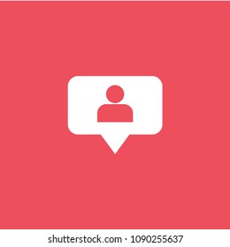 Man Icon Vector Template Design Illustration