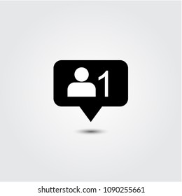 Man Icon Vector Template Design Illustration