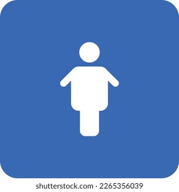 Man Icon vector. Vector web design