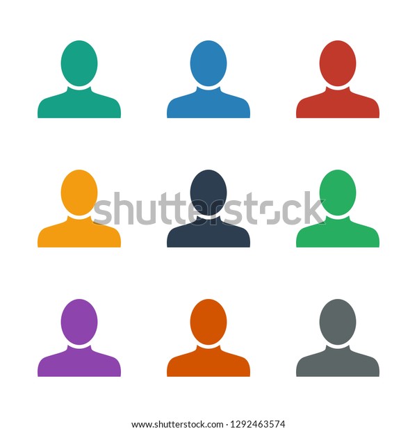 Man Icon White Background Editable Filled Stock Vector (Royalty Free ...