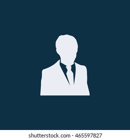 Man icon,Account icon, customer support icon, employee icon
