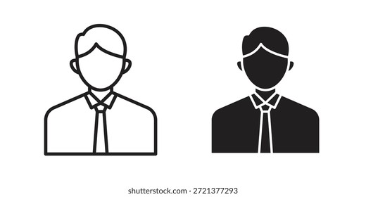 Man icons sign vectors. suitable for web, app, infographic, etc