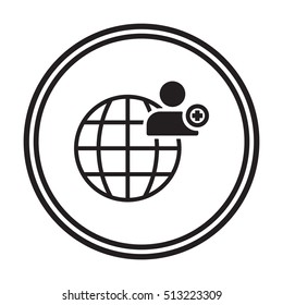 Man  icon,vector.
