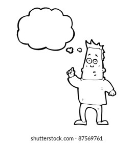 man with idea cartoon
