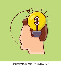 man idea Vector illustration on a transparent background.Premium quality symmbols. vector line flat  icon for concept and graphic design.