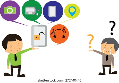 Man Idear Plan do check action and businessman and thinking positive concept
