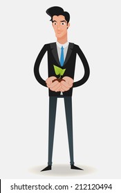 man illustration
