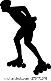 Man with Inline Skates