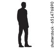 silhouette man