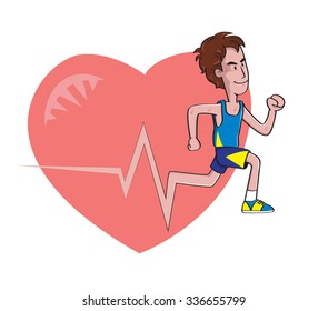 man jogger health