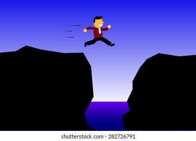 Man - Jump to Other Place 
