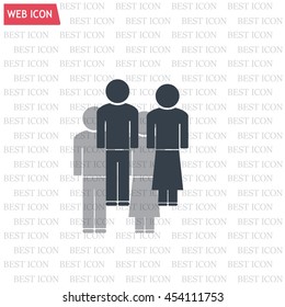 Man and lady toilet sign