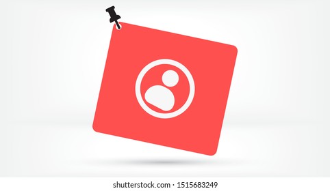 man laptop vector icon. lorem ipsum 10 EPS Design