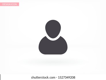 man laptop vector icon. lorem ipsum 10 EPS Design