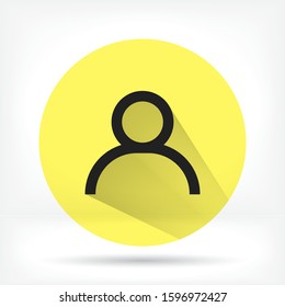 man laptop vector icon. lorem ipsum 10 EPS Design
