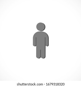 man laptop vector icon. lorem ipsum 10 EPS Design