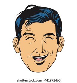 man laughing icon