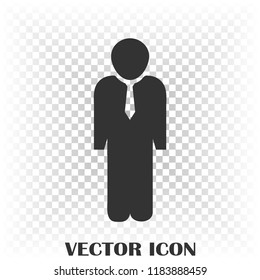 man leader vector icon