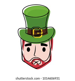 man leprechaun hat