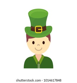 man leprechaun hat