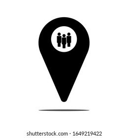 man location vector icon, location vector iocn