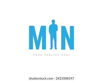 Man logo design. Awesome man logo. man  logotype Logo Design .