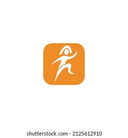 Man Logo Icon Design Vector Template.