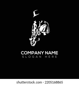 Diseño de la ilustración del vector del logotipo del hombre 