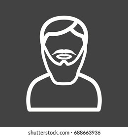 Man in Long Beard