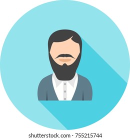 Man in Long Beard