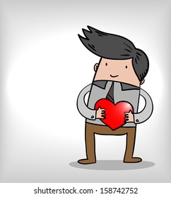 Man in love