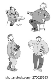 a man in love